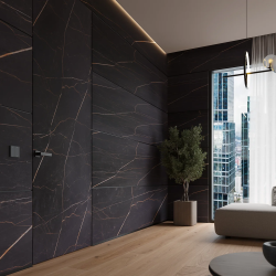 Профиль алюминиевый теневой Laconistiq Dual 22-100-300 без покрытия 3000×8,6×12