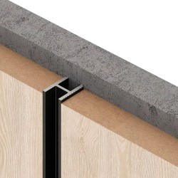 Профиль алюминиевый теневой Laconistiq Dual 22-100-300 без покрытия 3000×8,6×12