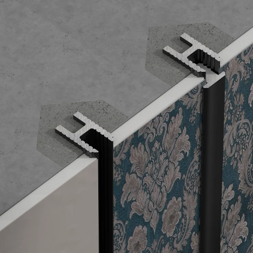 Профиль алюминиевый теневой Laconistiq Dual Mini Черный 28-11-300 3000×6×10 Профиль алюминиевый теневой Laconistiq Dual Mini Черный 28-11-300 3000×6×10