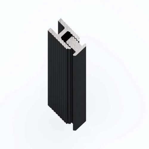 Вставка алюминиевая для теневого профиля Laconistiq Dual Mini Черная 28/1-11-300 3000×7×6,5