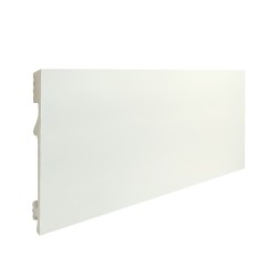 Плинтус дюрополимерный TeckWood белый ДП7 2000×99×15