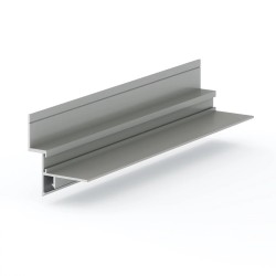 Профиль алюминиевый теневой Laconistiq Gips Regular 53-100-300 без покрытия 3000×47,5×43