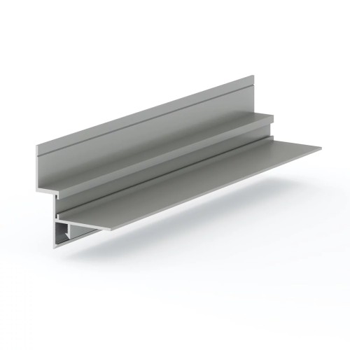 Профиль алюминиевый теневой Laconistiq Gips Regular 53-100-300 без покрытия 3000×47,5×43