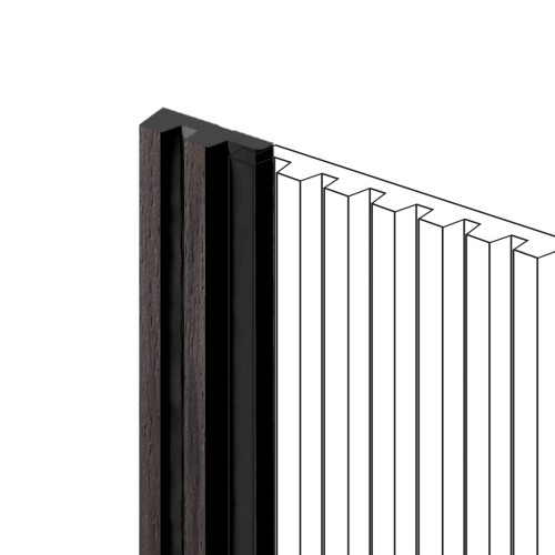 Финишный молдинг Hiwood LF129A BR395NK 2700×33,6×12
