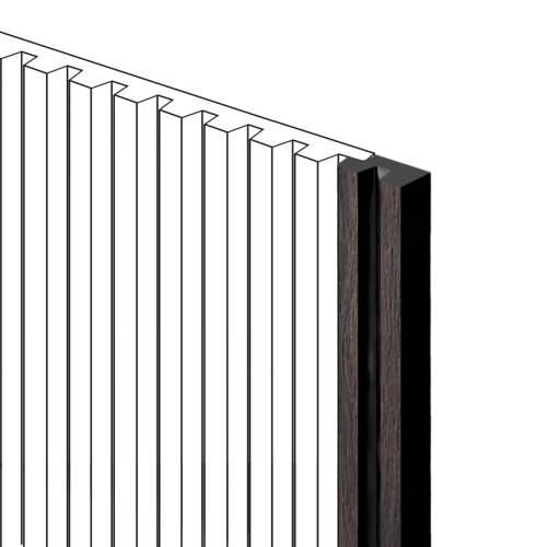 Финишный молдинг Hiwood LF129B BR395NK 2700×23,6×12