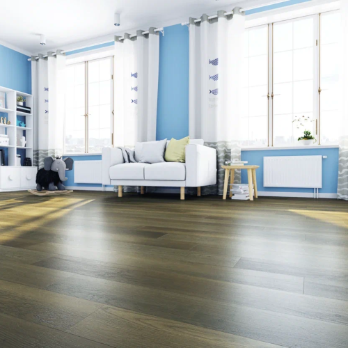 Кварцвиниловый SPC ламинат Home Expert Natural Дуб Золотой лес 0-003 1220×150×3,5