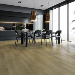 Кварцвиниловый SPC ламинат Home Expert Natural Дуб Янтарный пляж 1201 / 0-002 1220×150×3,5