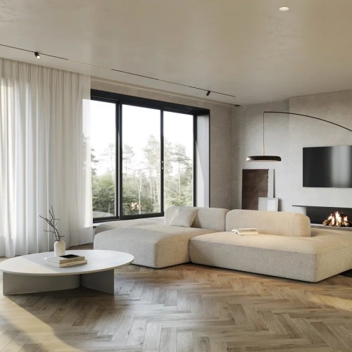 Кварцвиниловый SPC ламинат Home Expert Parquet Дуб Волшебный лес 33-2185-12 / 33-3008 венгерская елка 615×123×3,5