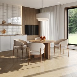 Кварцвиниловый SPC ламинат Home Expert Parquet Дуб Летний 33-3004 венгерская елка 615×123×3,5