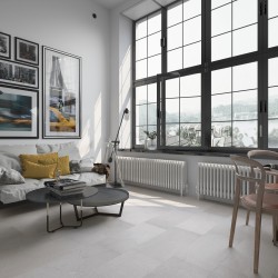 Кварцвиниловый SPC ламинат Home Expert Rock Ivory 9101 610×305×4