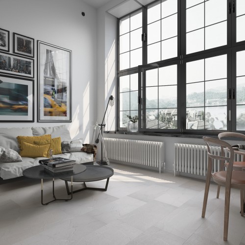 Кварцвиниловый SPC ламинат Home Expert Rock Ivory 9101 610×305×4