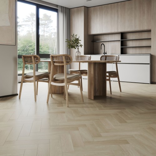 Кварцвиниловый SPC ламинат Home Expert Parquet Design Дуб Английский 44-6191-28 венгерская елка 400×100×4,5