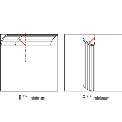 Стеновая панель под покраску Orac Decor Bar W119F гибкая 2000×250×20