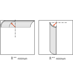 Стеновая панель под покраску Orac Decor WX211F Flute гибкая 2000×255×17