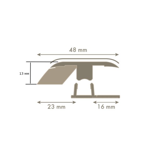 Порожек Т-образный Pergo Incizo Дуб Греш PGINCP04164 2150×48×13 Порожек Т-образный Pergo Incizo Дуб Греш PGINCP04164 2150×48×13