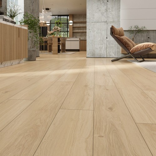 Кварцвиниловый SPC ламинат Evofloor Home Ash Light Ясень Светлый L-20275 1220×183×4