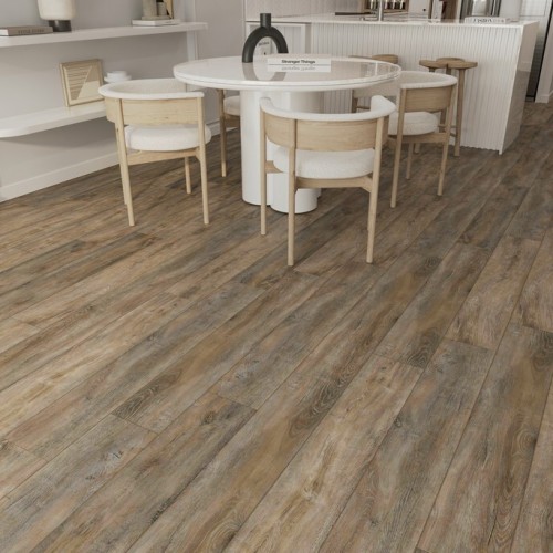 Кварцвиниловый SPC ламинат Evofloor Home Oak Ashen Дуб Пепельный L-20246 1220×183×4