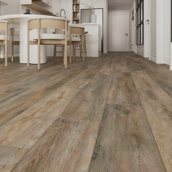Кварцвиниловый SPC ламинат Evofloor Home Oak Ashen Дуб Пепельный L-20246 1220×183×4