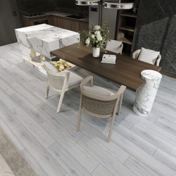 Кварцвиниловый SPC ламинат Evofloor Home Oak Grey Дуб Серый L-20347 1220×183×4