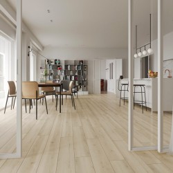 Кварцвиниловый SPC ламинат Evofloor Home Oak White Дуб Белый L-20096 1220×183×4