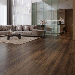 Кварцвиниловый SPC ламинат Evofloor Home Oak Сhocolate Дуб Шоколадный L-20242 1220×183×4