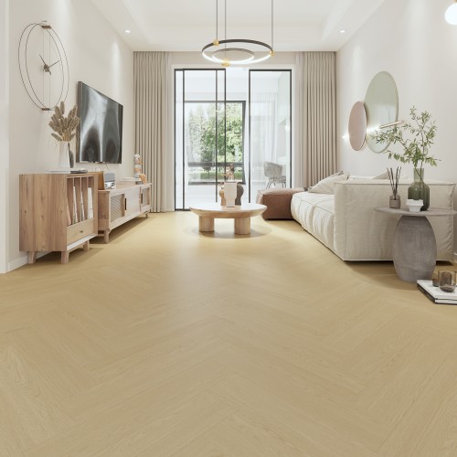 Кварцвиниловый SPC ламинат Evofloor Parguet Click Manora Манора P922-3 венгерская елка 640×128×4,5