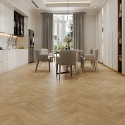 Кварцвиниловый SPC ламинат Evofloor Parguet Click Oak Sand Дуб Песочный HP 0090 венгерская елка 600×125×4