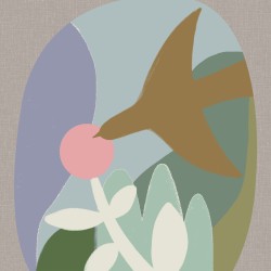 Панно Luna Сага о Нежности Lun8 001 Полет 3×1