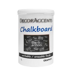 Краска с эффектом грифельной доски DecorAccents Chalkboard Graphite Графит 990150 1 л