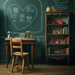 Краска с эффектом грифельной доски DecorAccents Chalkboard Green Зеленый 990180 1 л
