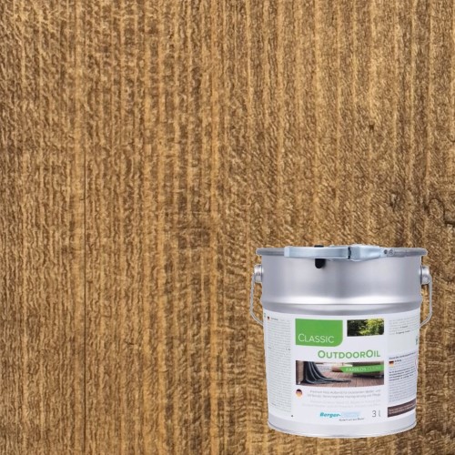Масло для дерева Berger-Seidle OutdoorOil цвет Walnut / Nussbaum полуматовое 3 л