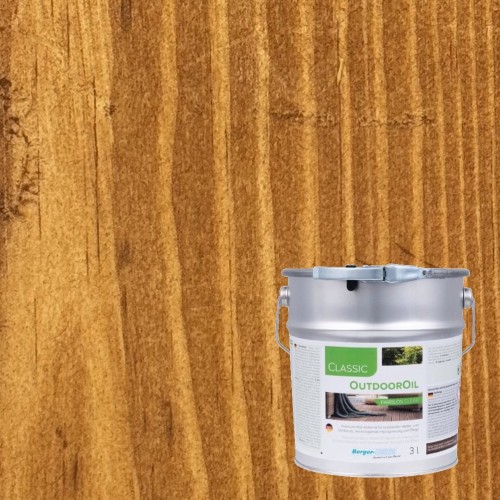 Масло для дерева Berger-Seidle OutdoorOil цвет Teak полуматовое 3 л
