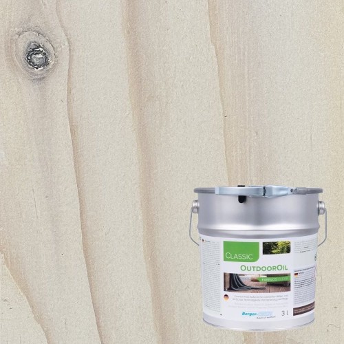 Масло для дерева Berger-Seidle OutdoorOil цвет Pure White / Reinweiss полуматовое 3 л