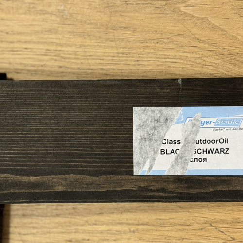 Масло для дерева Berger-Seidle OutdoorOil цвет Black / Schwarz полуматовое 3 л