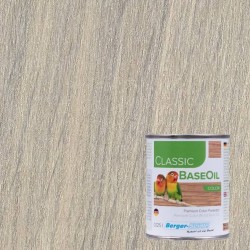 Масло для пола Berger-Seidle BaseOil Color цвет Ultra White / Ultraweiss полуматовое 0,125 л