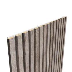 Стеновая панель акустическая Cosca Decor Сканди Дуб Дымчатый серый войлок 2750×600×19