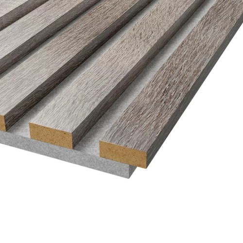 Стеновая панель акустическая Cosca Decor Сканди Дуб Дымчатый серый войлок 2750×600×19 Стеновая панель акустическая Cosca Decor Сканди Дуб Дымчатый серый войлок 2750×600×19