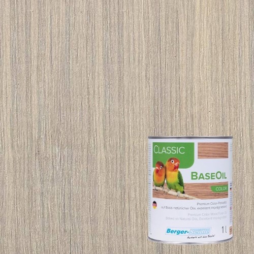 Масло для пола Berger-Seidle BaseOil Color цвет Natural White / Naturweiss полуматовое 1 л