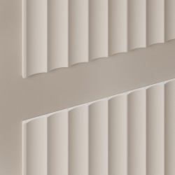 Финишный молдинг Cosca Decor ZL006 левый 2800×12×12