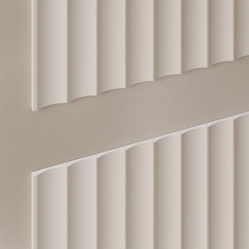 Финишный молдинг Cosca Decor ZL006 левый 2800×12×12