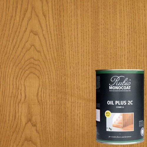 Масло для дерева Rubio Monocoat Oil Plus 2C цвет Honey матовое 0,02 л