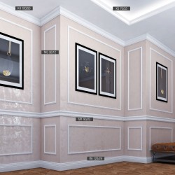 Потолочный плинтус под покраску Bello Deco K4 2000×50×100