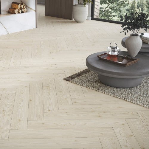 Ламинат Parador Trendtime 3 Лиственница Юкон белая Larch Yukon white 1748751 венгерская елка 858×143×8