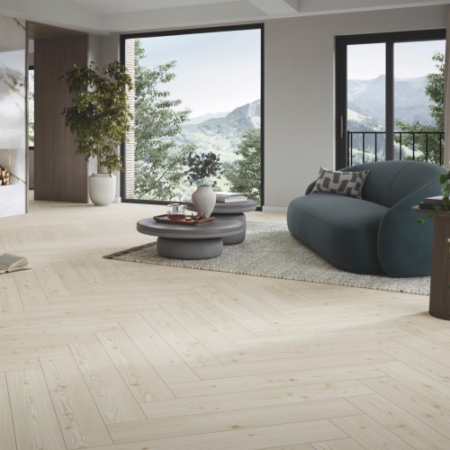 Ламинат Parador Trendtime 3 Лиственница Юкон белая Larch Yukon white 1748751 венгерская елка 858×143×8