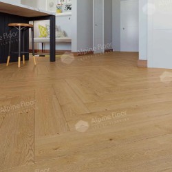 Кварцвиниловая плитка Alpine Floor клеевая Parquet LVT Дуб Хатиса ЕCО 16-27 венгерская елка 590×118×2,5