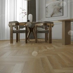 Кварцвиниловая плитка Alpine Floor клеевая Parquet LVT Дуб Поллукс ЕCО 16-28 венгерская елка 590×118×2,5