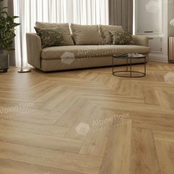 Кварцвиниловая плитка Alpine Floor клеевая Parquet LVT Дуб Буна ЕCО 16-30 венгерская елка 590×118×2,5