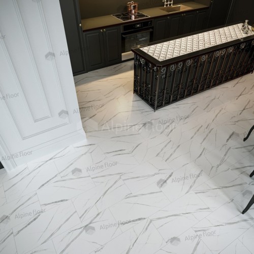 Кварцвиниловая плитка Alpine Floor клеевая Light Stone Санди ЕCО 15-22 608×303×2,5