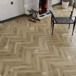 Кварцвиниловый SPC ламинат Alpine Floor Chevron Alpine Вайпуа ECO 18-14 французская елка 600×127×5