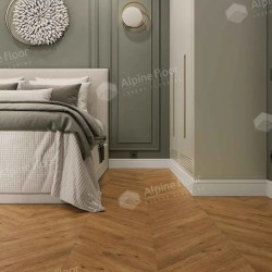 Кварцвиниловый SPC ламинат Alpine Floor Chevron Alpine Tesoro ECO 18-16 французская елка 600×127×5